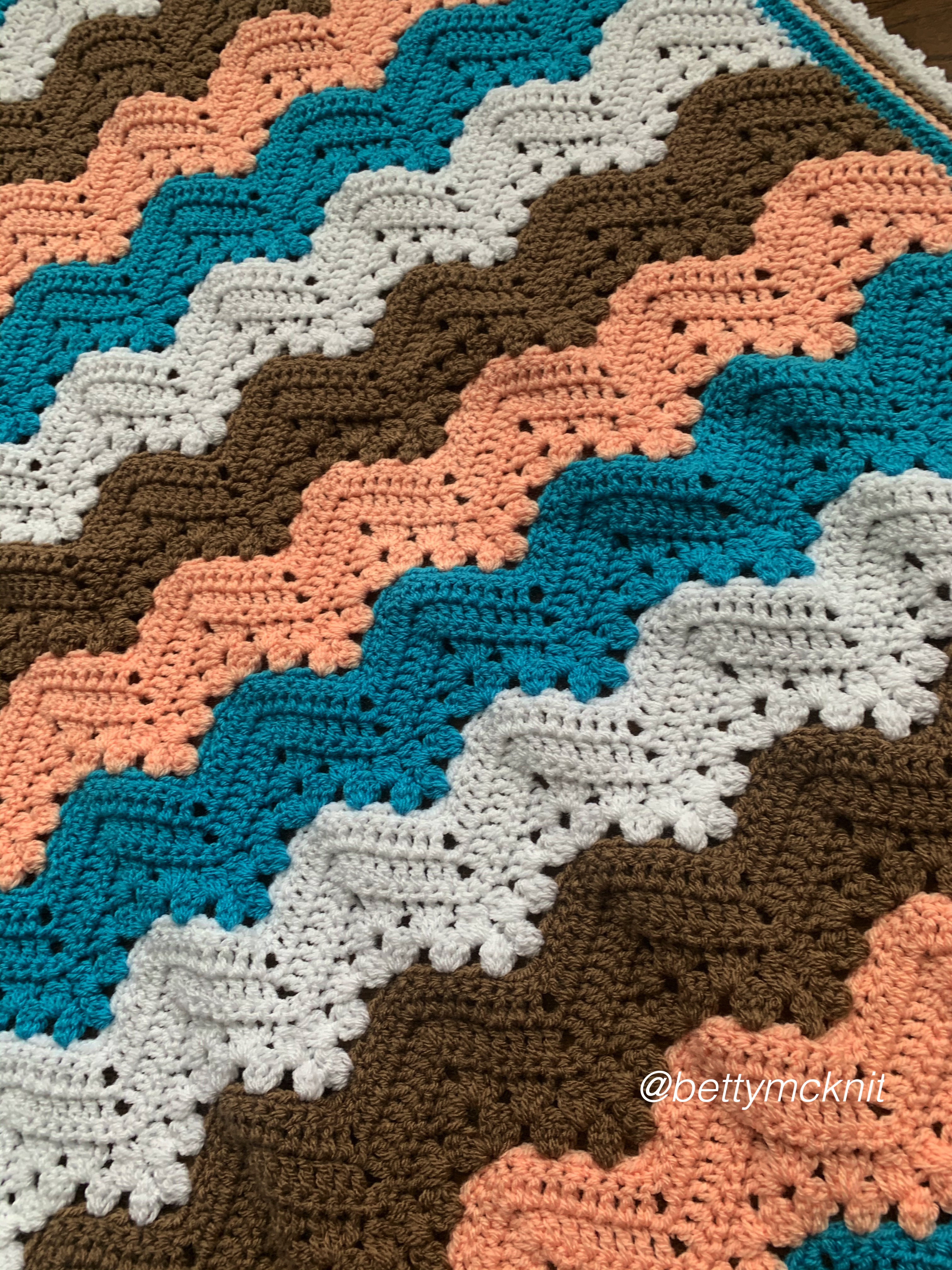 6 day kid discount blanket free crochet pattern