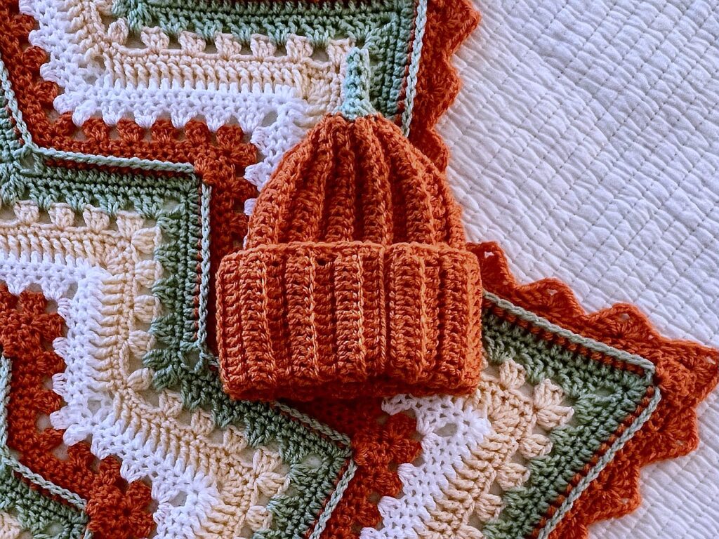 Easy Crochet Baby Pumpkin Hat