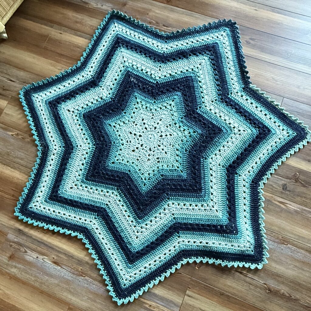 6-Day Star Blanket Day 6