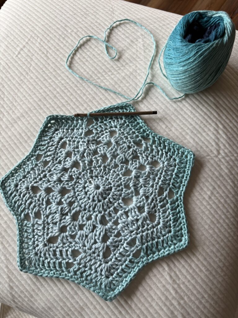 6-Day Star Blanket, Day 1
