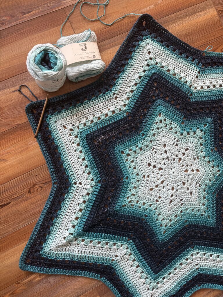 6-Day Star Blanket Day 4