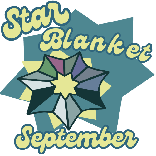 Star Blanket September Icon with Words