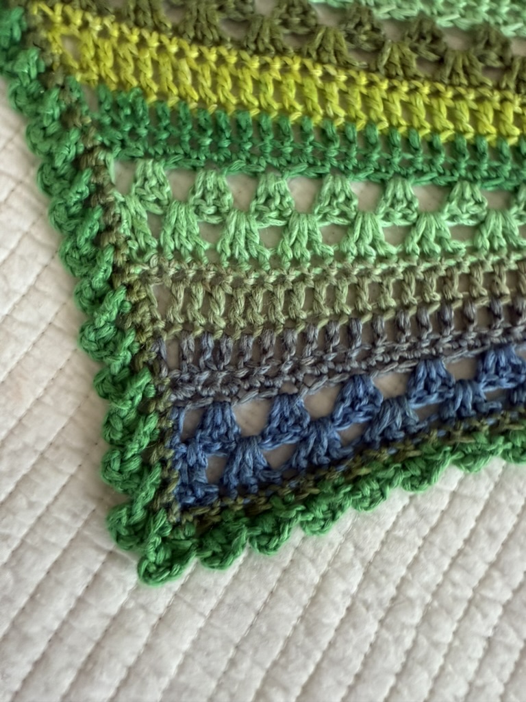 Tranquil Tides Wrap with Mermaid Necklace Edge