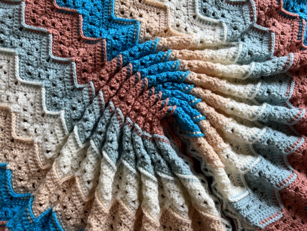 6-Day Ridgy Didge Baby Blanket Stylecraft Special DK