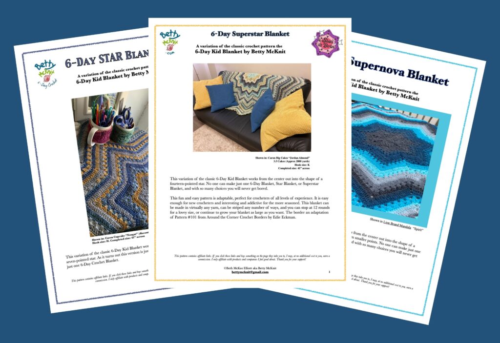 6-Day Star Blanket Essential Patterns